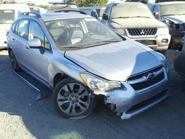 JF1GPAS60E8319043 - 2014 SUBARU IMPREZA SP SILVER photo 1