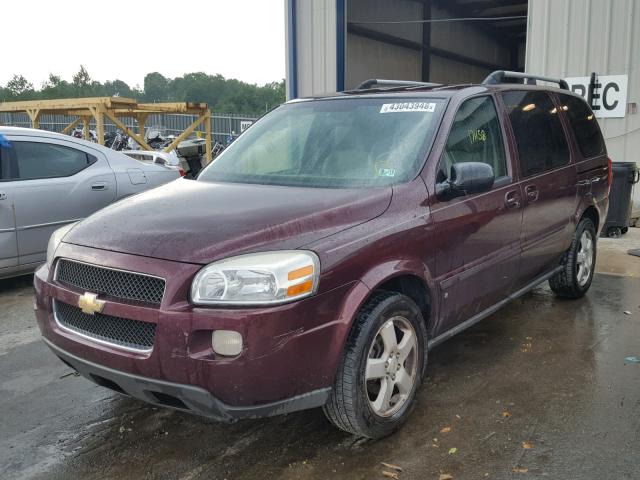 1GNDV33128D187147 - 2008 CHEVROLET UPLANDER L BURGUNDY photo 2