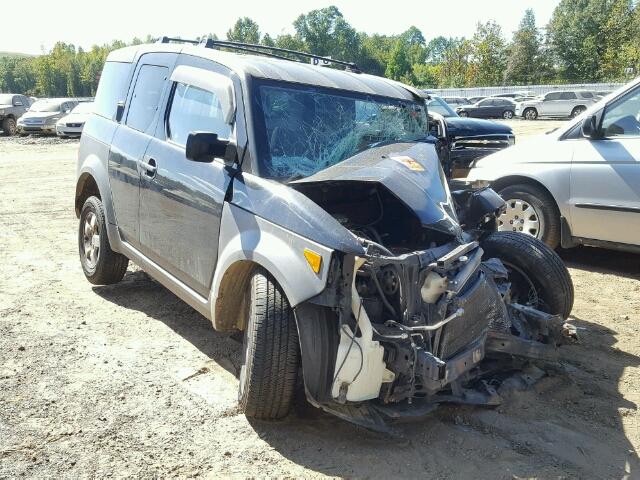 5J6YH28543L021390 - 2003 HONDA ELEMENT EX BLACK photo 1