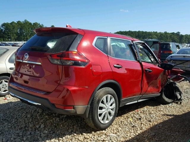 5N1AT2MT3HC792064 - 2017 NISSAN ROGUE BURGUNDY photo 4