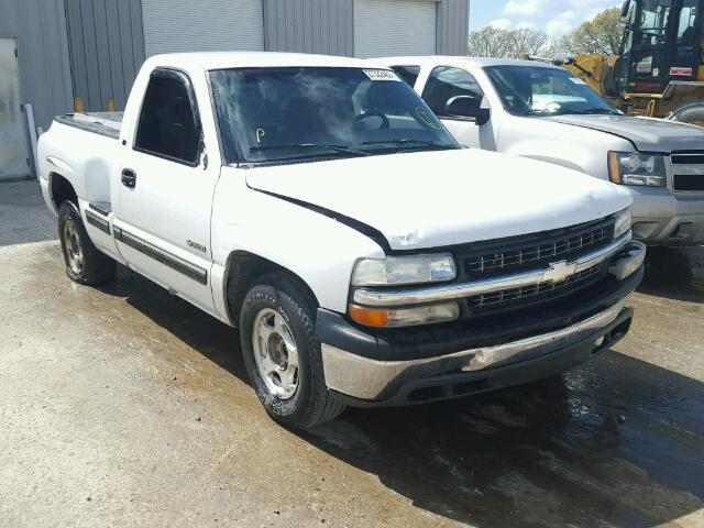 1GCEC14T7YZ226647 - 2000 CHEVROLET SILVERADO WHITE photo 1