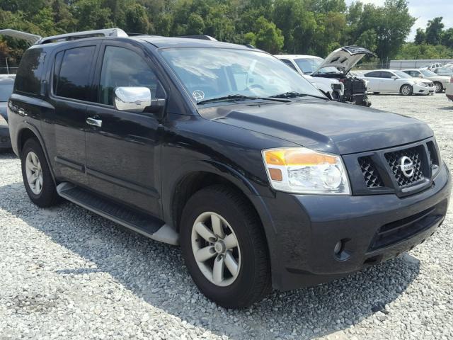 5N1BA0ND2AN617059 - 2010 NISSAN ARMADA SE BLACK photo 1