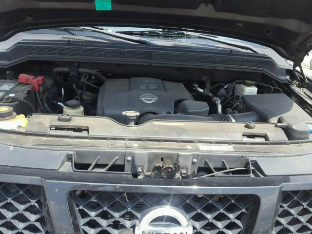 5N1BA0ND2AN617059 - 2010 NISSAN ARMADA SE BLACK photo 7