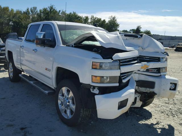 1GC1KWEY2HF161300 - 2017 CHEVROLET SILVERADO WHITE photo 1