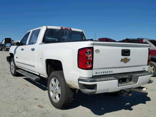 1GC1KWEY2HF161300 - 2017 CHEVROLET SILVERADO WHITE photo 3