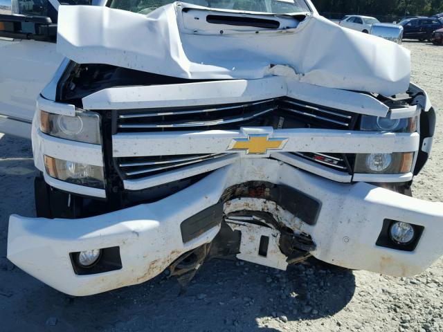 1GC1KWEY2HF161300 - 2017 CHEVROLET SILVERADO WHITE photo 7