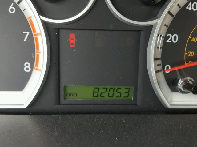 KL1TD5DE0AB108586 - 2010 CHEVROLET AVEO LS RED photo 8