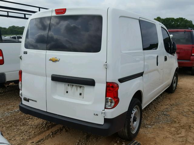 3N63M0YN9FK712488 - 2015 CHEVROLET CITY EXPRE WHITE photo 4