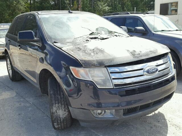 2FMDK3KC4ABA55969 - 2010 FORD EDGE LIMIT BLUE photo 1