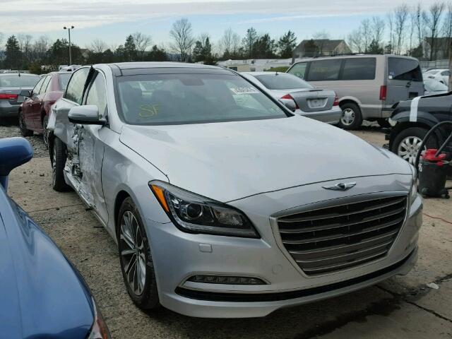 KMHGN4JE6GU117615 - 2016 HYUNDAI GENESIS 3. SILVER photo 1