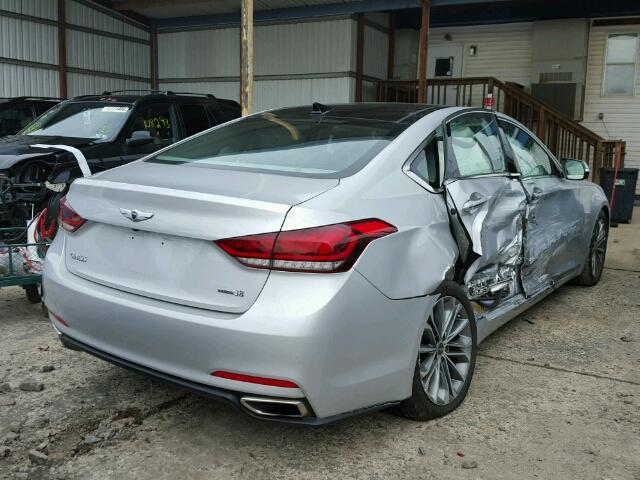 KMHGN4JE6GU117615 - 2016 HYUNDAI GENESIS 3. SILVER photo 4