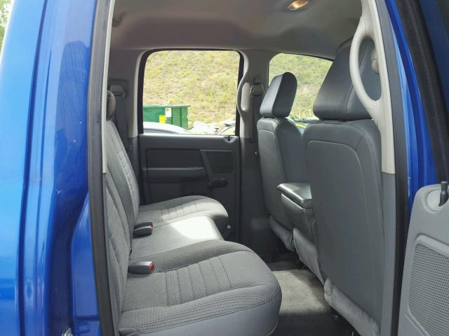 3D7KS28A28G195589 - 2008 DODGE RAM 2500 S BLUE photo 6