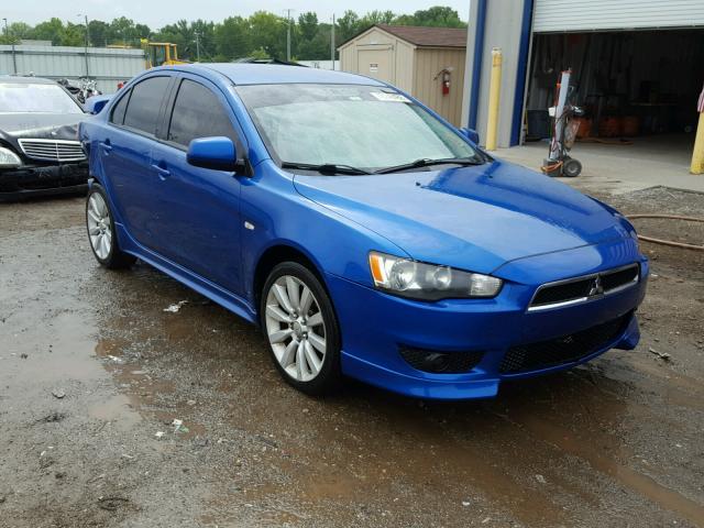 JA3AU86W19U009202 - 2009 MITSUBISHI LANCER GTS BLUE photo 1