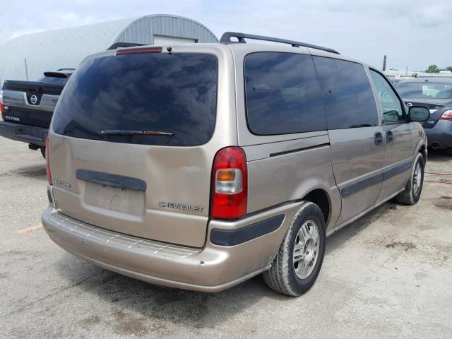 1GNDX03E14D126961 - 2004 CHEVROLET VENTURE TAN photo 4