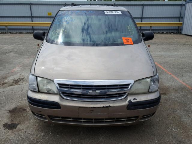 1GNDX03E14D126961 - 2004 CHEVROLET VENTURE TAN photo 9