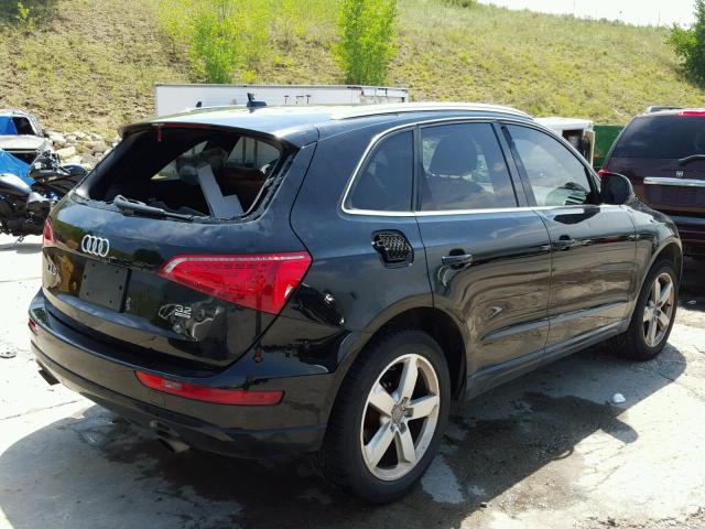 WA1VKAFP3AA013681 - 2010 AUDI Q5 PRESTIG BLACK photo 4