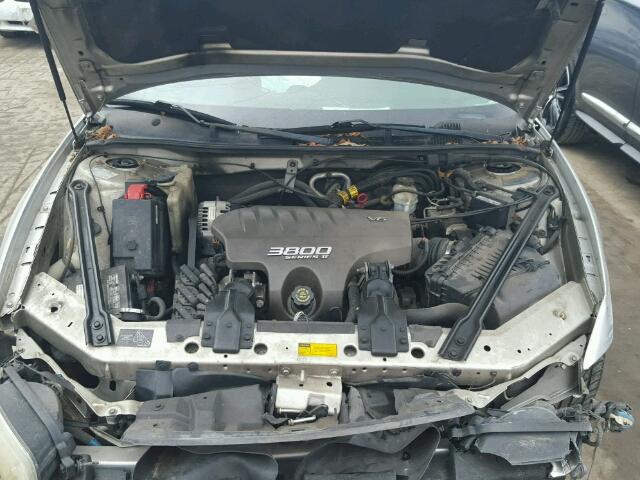 1G2WP52K51F222778 - 2001 PONTIAC GRAND PRIX SILVER photo 7