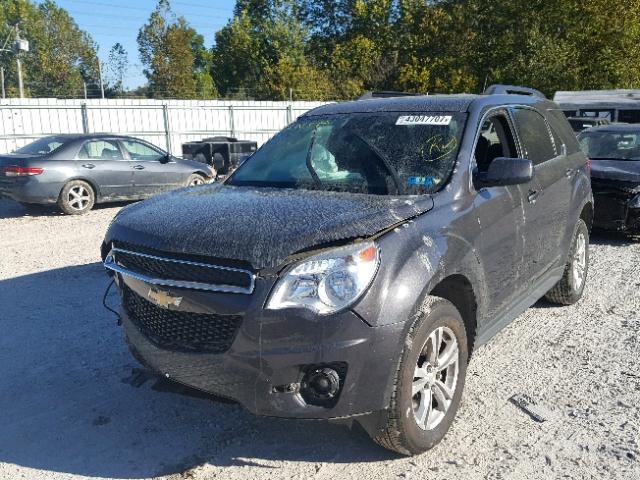 2GNFLNEK7D6321207 - 2013 CHEVROLET EQUINOX LT GRAY photo 2