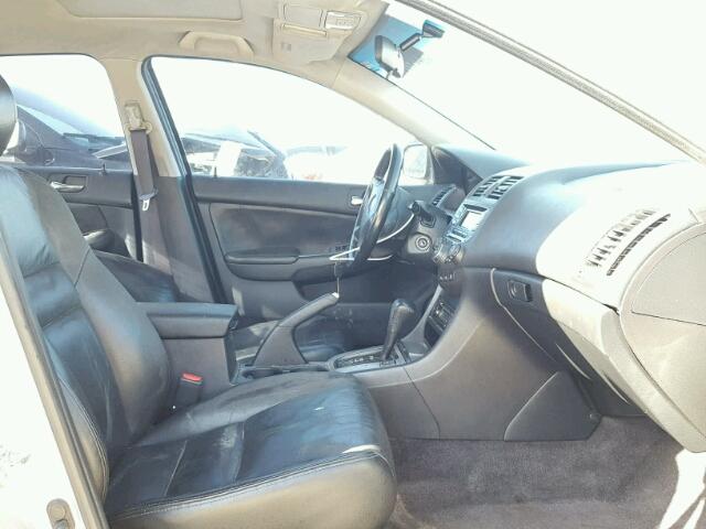 1HGCM56693A044413 - 2003 HONDA ACCORD SILVER photo 5