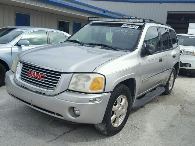 1GKDT13S772295841 - 2007 GMC ENVOY SILVER photo 2