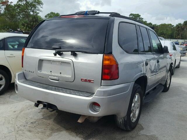 1GKDT13S772295841 - 2007 GMC ENVOY SILVER photo 4