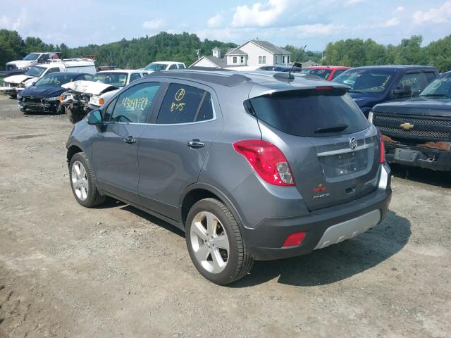 KL4CJESB3FB100428 - 2015 BUICK ENCORE GRAY photo 3