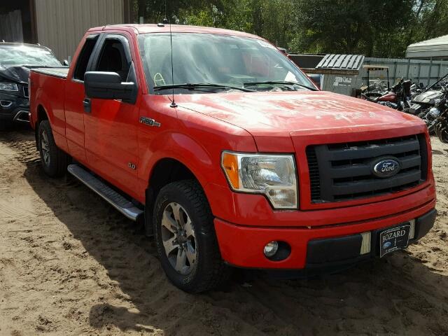 1FTFX1CF1BFC85867 - 2011 FORD F150 SUPER RED photo 1