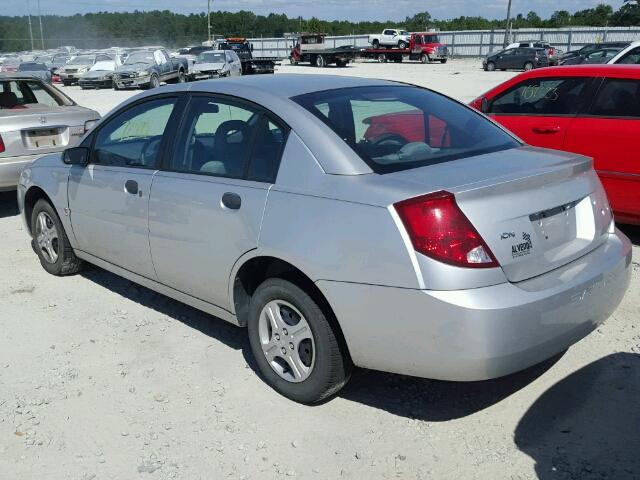 1G8AG52F35Z157761 - 2005 SATURN ION LEVEL SILVER photo 3
