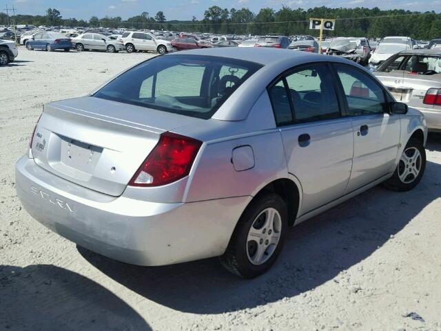 1G8AG52F35Z157761 - 2005 SATURN ION LEVEL SILVER photo 4