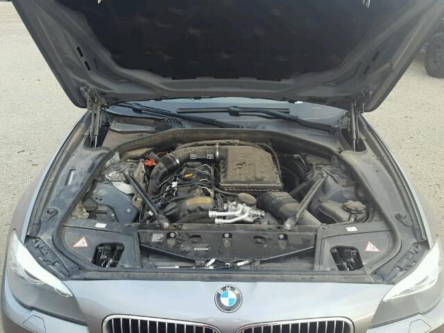 WBAFR7C5XDC826436 - 2013 BMW 535 I GRAY photo 7