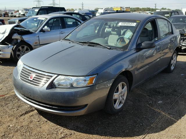 1G8AJ55F06Z196466 - 2006 SATURN ION LEVEL GRAY photo 2