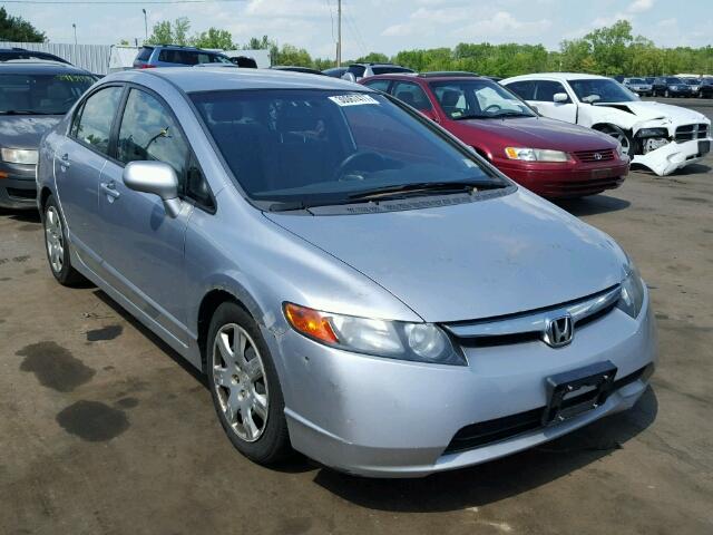 2HGFA16518H314555 - 2008 HONDA CIVIC SILVER photo 1