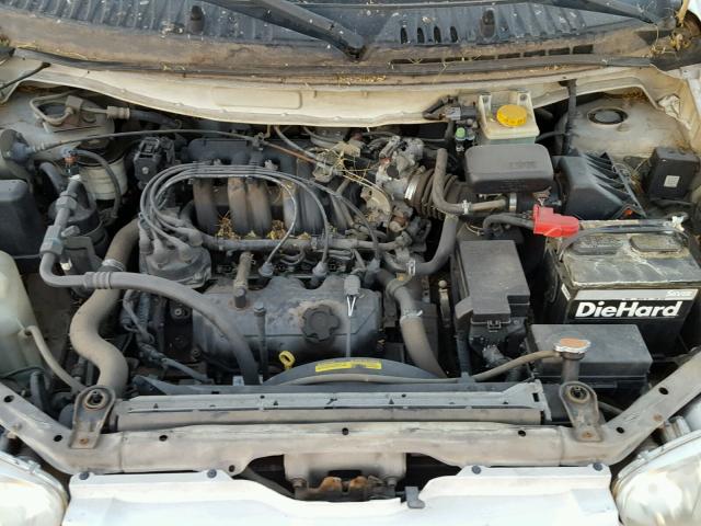 4N2XN11T8YD802506 - 2000 NISSAN QUEST SE WHITE photo 7