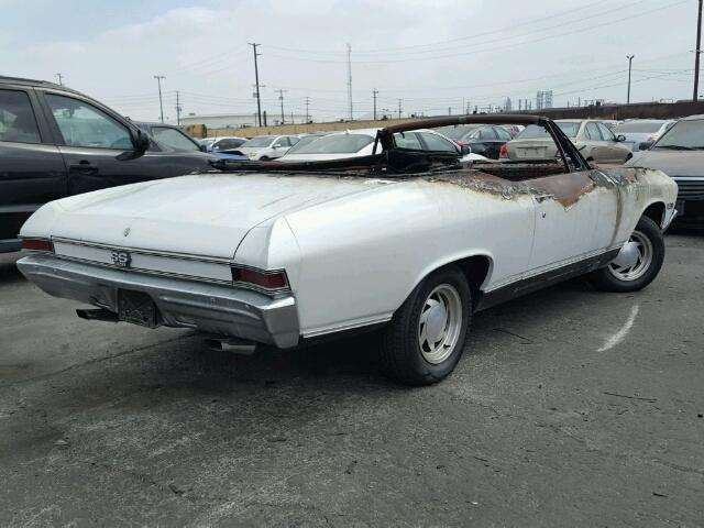 138678Z113293 - 1968 CHEVROLET MALIBU SS თეთრი ფოტო 4