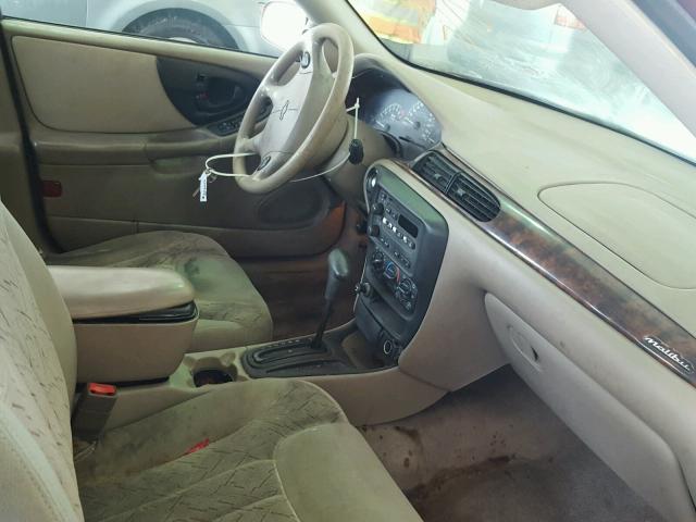 1G1NE52J93M587704 - 2003 CHEVROLET MALIBU LS მუქწითელი ფოტო 5