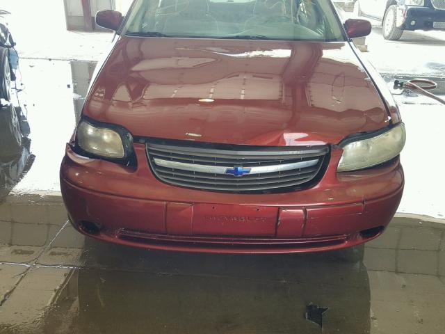 1G1NE52J93M587704 - 2003 CHEVROLET MALIBU LS მუქწითელი ფოტო 9