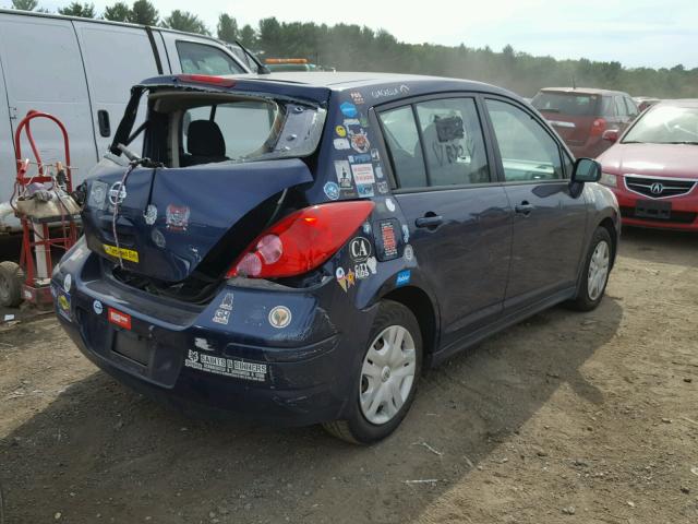 3N1BC1CP8CK276585 - 2012 NISSAN VERSA S 蓝色 照片 4