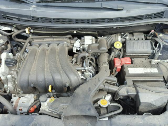 3N1BC1CP8CK276585 - 2012 NISSAN VERSA S 蓝色 照片 7