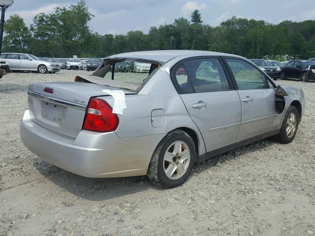 1G1ZT52844F108132 - 2004 CHEVROLET MALIBU LS ვერცხლისფერი ფოტო 4