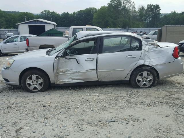 1G1ZT52844F108132 - 2004 CHEVROLET MALIBU LS ვერცხლისფერი ფოტო 9