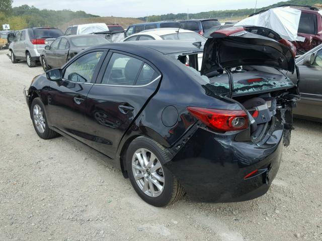 JM1BM1W76F1237926 - 2015 MAZDA 3 BLACK photo 3