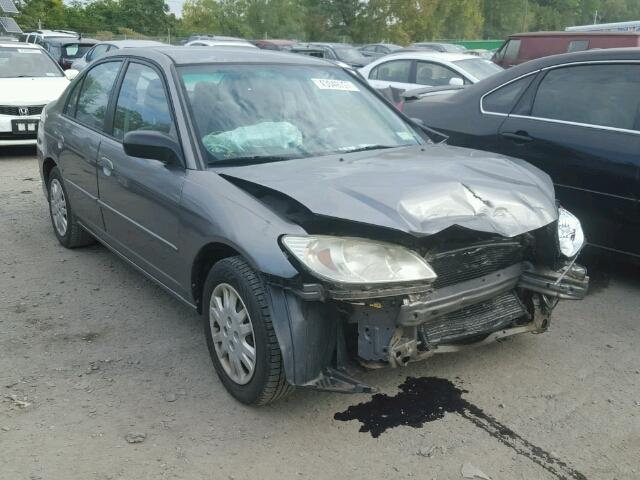 2HGES16545H623845 - 2005 HONDA CIVIC SILVER photo 1