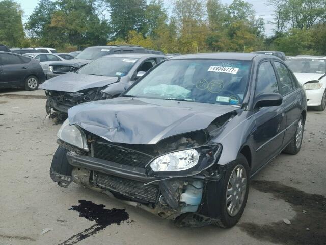 2HGES16545H623845 - 2005 HONDA CIVIC SILVER photo 2