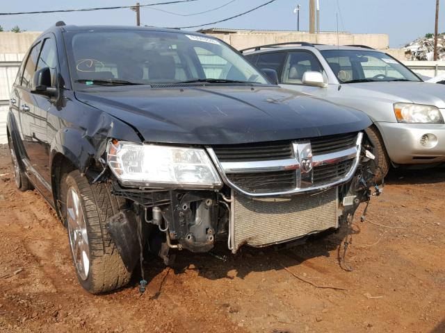 3D4GH67V09T243418 - 2009 DODGE JOURNEY R/ BLACK photo 9