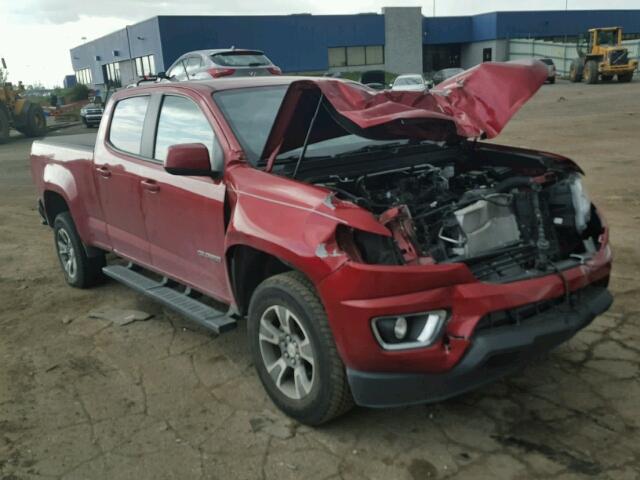 1GCGTCE33F1249261 - 2015 CHEVROLET COLORADO Z RED photo 1