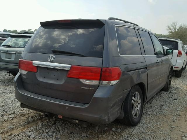 5FNRL38808B076597 - 2008 HONDA ODYSSEY TO GRAY photo 4