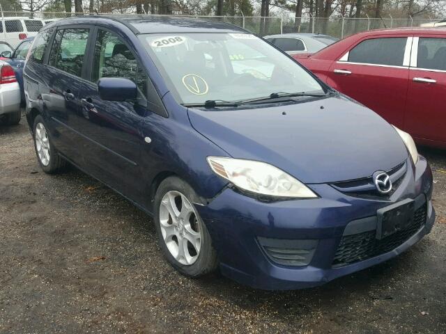 JM1CR293980313183 - 2008 MAZDA 5 BLUE photo 1