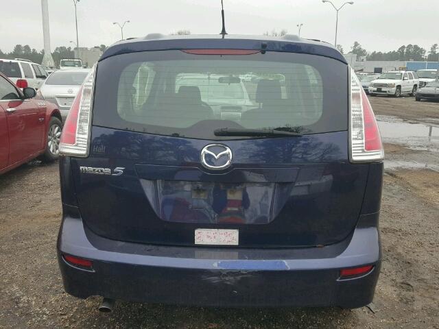 JM1CR293980313183 - 2008 MAZDA 5 BLUE photo 10