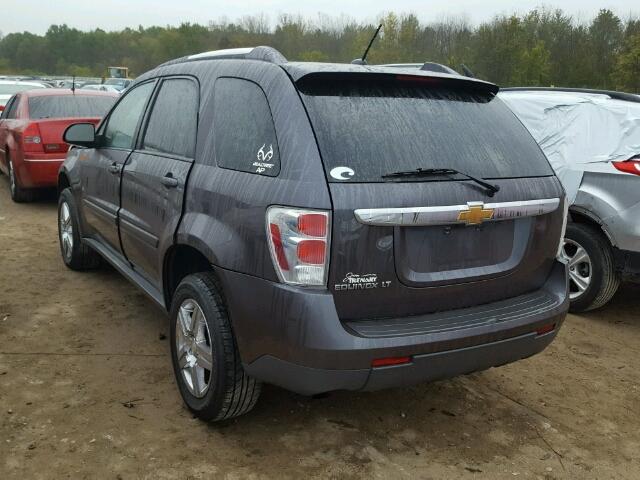 2CNDL53F386324399 - 2008 CHEVROLET EQUINOX LT GRAY photo 3