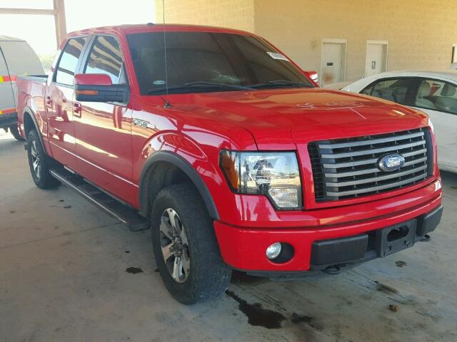 1FTFW1EFXBKD16394 - 2011 FORD F150 SUPER RED photo 1
